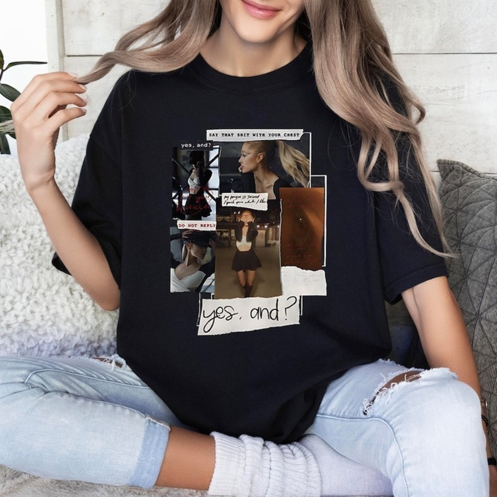 Ariana Eternal Sunshine TShirt, Grande New Album  Shirt, Vintage Tee For Fan